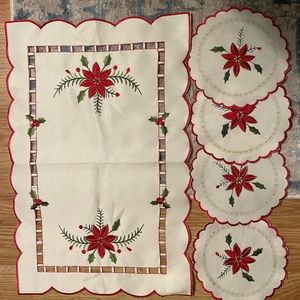 Christmas table clothes